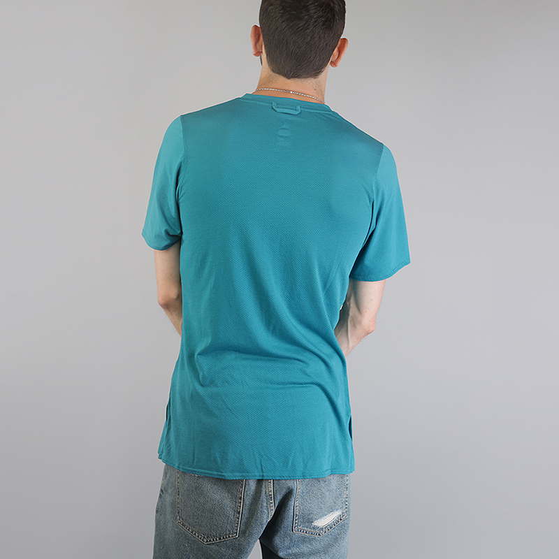 мужская голубая футболка Jordan 23 Tech Short-Sleeve 861541-467 - цена, описание, фото 4